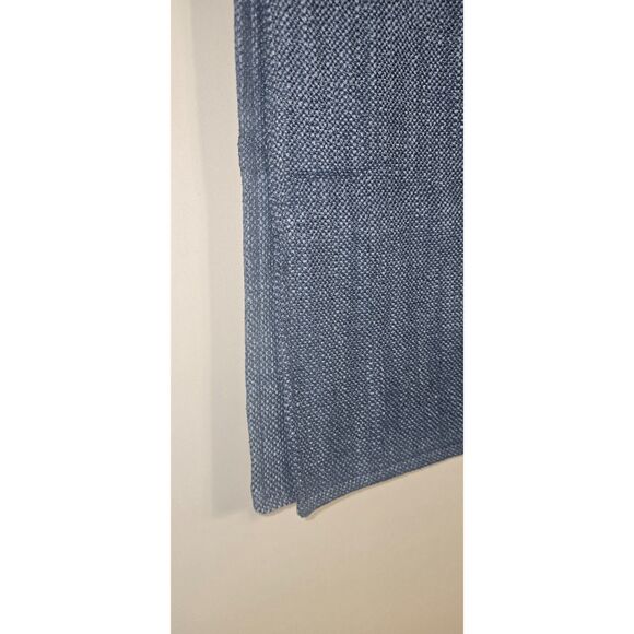 Set of 2 Marine Blue Pillow Covers 18 x 18"Textured Throw Pillow Covers NWOT - Picture 4 of 10